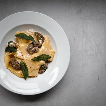 Bancone’s pappardelle with chicken liver, brandy and sage butter. Credit: Jade Nina Sarkhel