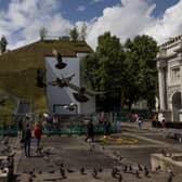 The Marble Arch Mound. Credit: Dan Kitwood/Getty Images