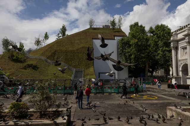 The Marble Arch Mound. Credit: Dan Kitwood/Getty Images