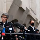 Metropolitan Police Commissioner Dame Cressida Dick has come under fire following the Sarah Everard murder by police officer Wayne Couzens. Credit: Ming Yeung/Getty Images