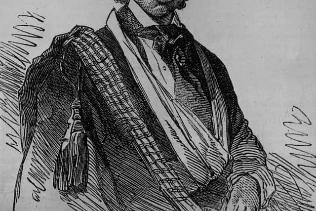 Ellen Craft (1826 - 1891), an fugitive American enslaved woman who was of pale complexion so she dressed as a white American man and fled to England with her husband William as her 'slave'. (Photo by Illustrated London News/Getty Images)