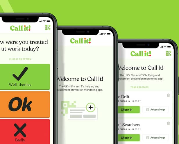 The Call It! app to prevent sexual harassment.
