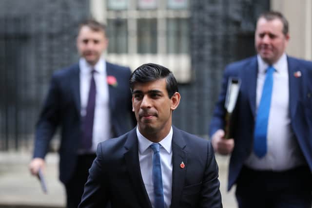 Chancellor Rishi Sunak announced the autumn budget  in the House of Commons