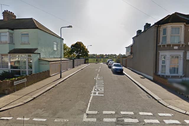 Harrow Road, south Ilford, in east London, where the 18-year-old was stabbed to death. Credit: Google