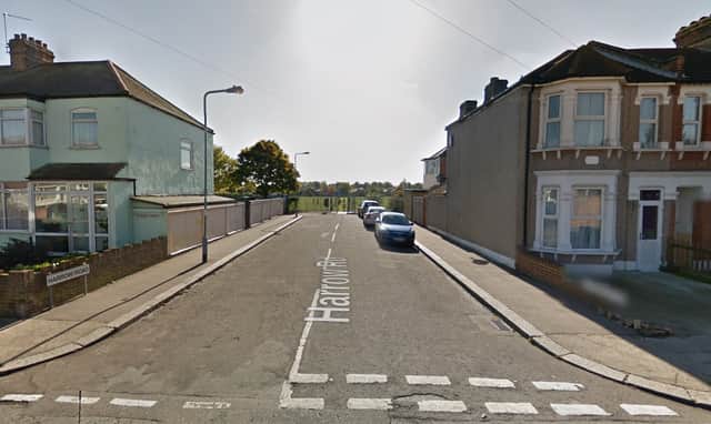 Harrow Road, south Ilford, in east London, where the 18-year-old was stabbed to death. Credit: Google