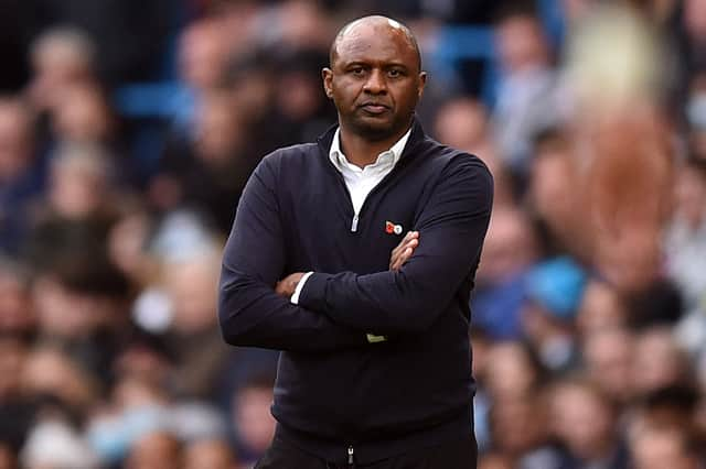 Patrick Vieira enjoyed his return to the Etihad. Credit: Getty.