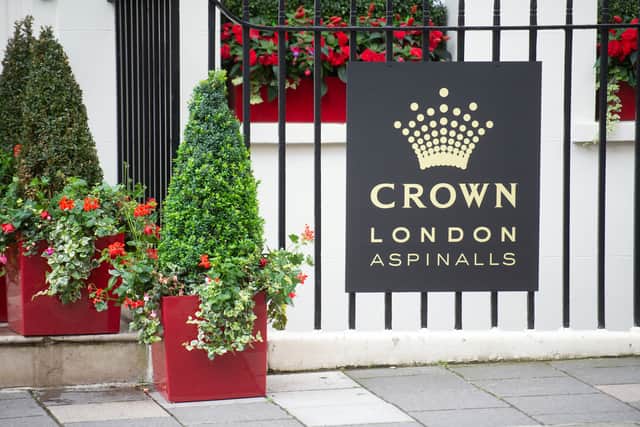 Crown London Aspinalls where Semhar Tesfagiorgis used to work, Mayfair, London. Credit: Tony Kershaw / SWNS 