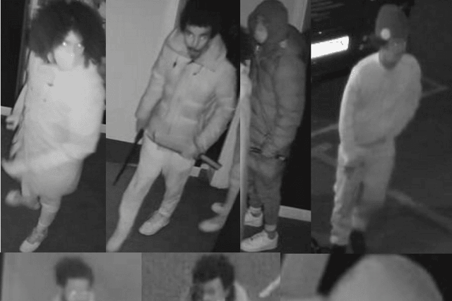 Anyone who recognises the men in these images to is asked to contact the Met Police