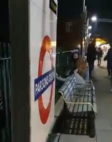 The incident took place at Parson’s Green tube station