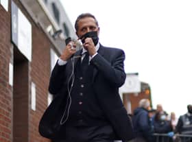 Fabio Paratici, Sporting Director of Tottenham Hotspur arrives at the stadium prior to the Premier League (Photo by Paul Harding/Getty Images)