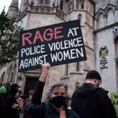 A Sisters Uncut protest against police violence against women