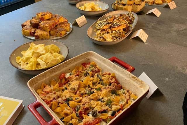 One of the Cookbook Circle’s original in person meetings. Credit: Cookbook Circle