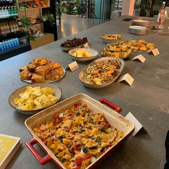 One of the Cookbook Circle’s original in person meetings. Credit: Cookbook Circle