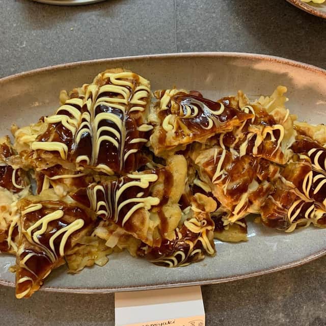 Okonomiyaki from a Cookbook Circle meet up. Credit: Cookbook Circle