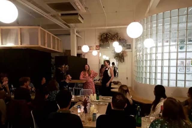 The Cookbook Circle supper club in Dalston