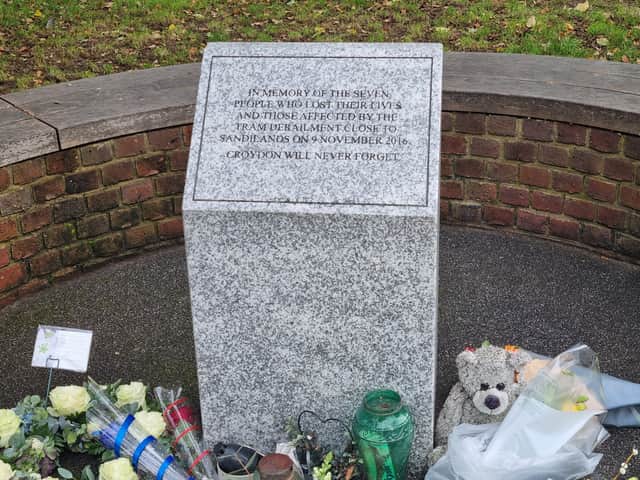 The memorial in New Addington. Photo: LondonWorld