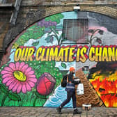 Climate delegates at COP26 were asked to choose between “a fossil fuel hellscape and a livable, thriving community”. (Getty Images)