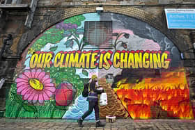 Climate delegates at COP26 were asked to choose between “a fossil fuel hellscape and a livable, thriving community”. (Getty Images)