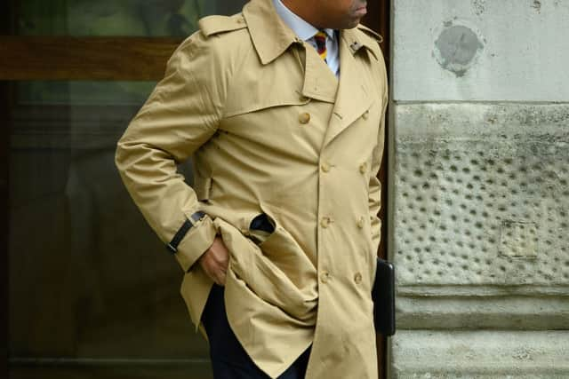 James Cleverly leaves the Foreign Office following a meeting with the deputy minister at the Ministry of Foreign Affairs of Iran Ali Bahgeri. Credit: Leon Neal/Getty Images