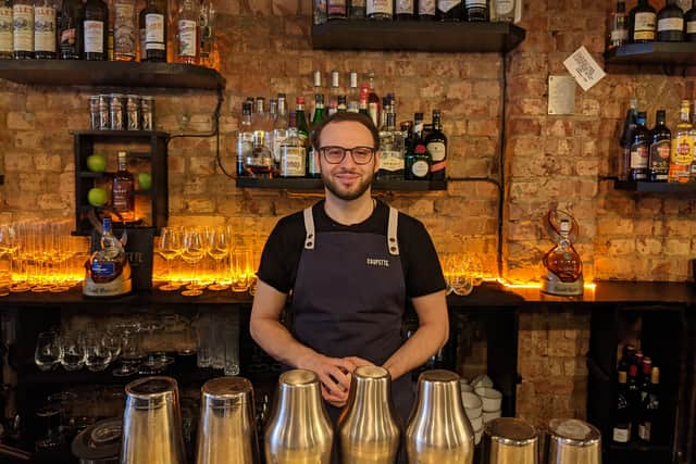 Andrei Mancu, Coupette’s bar manager. Credit: Lynn Rusk