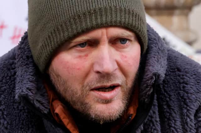 Richard Ratcliffe, husband of Nazanin Zaghari-Ratcliffe, is ending his hunger strike (Photo by TOLGA AKMEN/AFP via Getty Images)