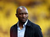  Patrick Vieira the manager of Crystal Palace during the Carabao Cup  (Photo by Julian Finney/Getty Images)