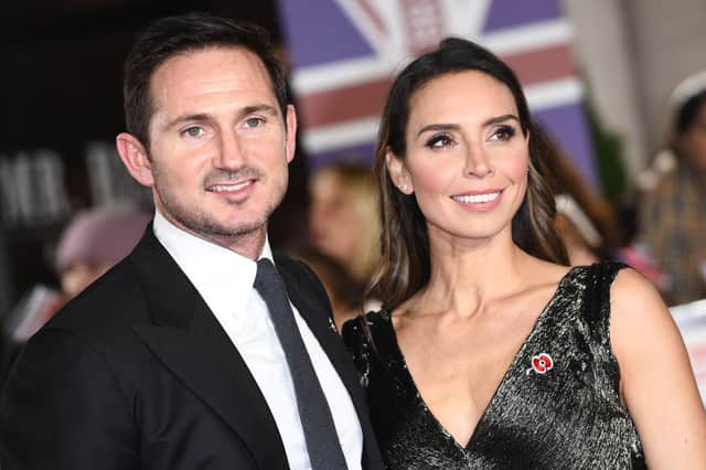 Frank Lampard and Christine Lampard were targeted by the burglars. Credit: Jeff Spicer/Getty Images