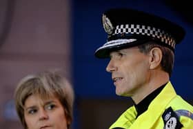 Sir Stephen House, deputy Met Police Commissioner, pictured here with Nicole Sturgeon when he worked for Police Scotland. Credit: Jeff J Mitchell/Getty Images