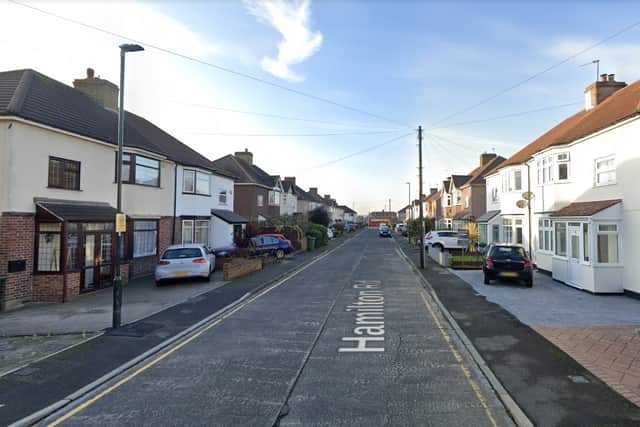 Hamilton Road, Bexleyheath, where the fire broke out. Credit: Google