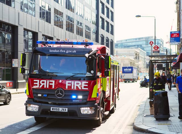 The London Fire Brigade. Photo: Shutterstock