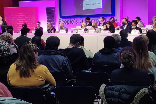 People’s Question Time in Camden. Photo: Joe Talora, LDR