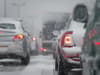 M25 traffic chaos as snow brings motorway to a standstill at Potters Bar - all four lanes closed