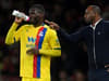 Crystal Palace manager Patrick Vieira explains how striker Christian Benteke has improved his game 