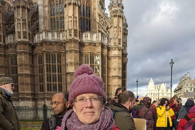 Ruth London, Co-director of Fuel Poverty Action. Photo: LondonWorld