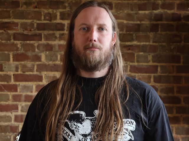 Brad Morrison founder of Dark Arts Coffee. Credit: Brad Morrison