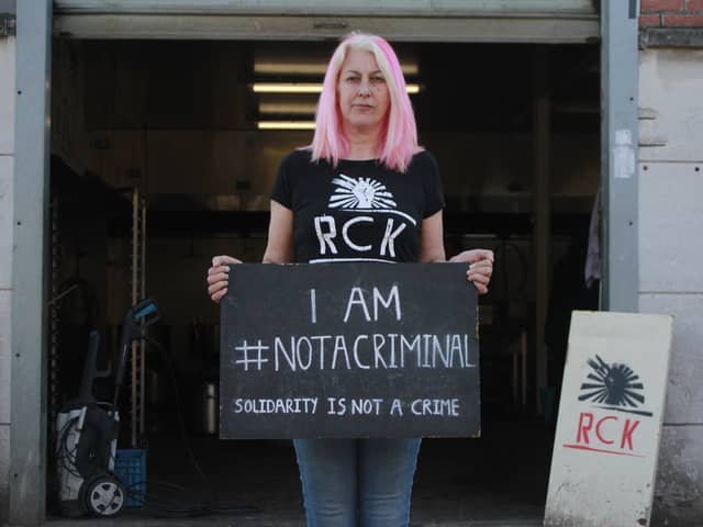 Refugee Community Kitchen co-founder Janie Mac. Credit: RCK