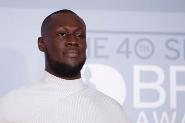 British grime and hip-hop artist Stormzy. Credit: TOLGA AKMEN/AFP via Getty Images