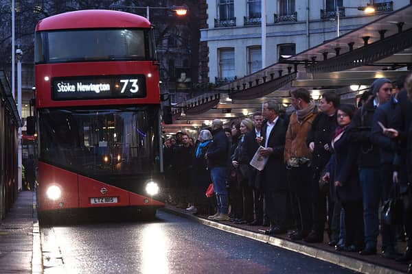 Londoners queue for buses during a previous Tube strike. Credit: Carl Court/Getty Images
