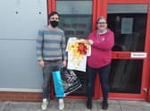 Paul Watson delivering kits.