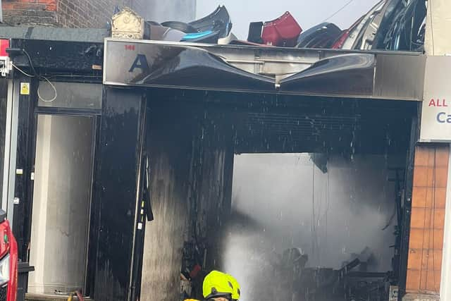 Firefighters in Walthamstow. Photo: London Fire Brigade