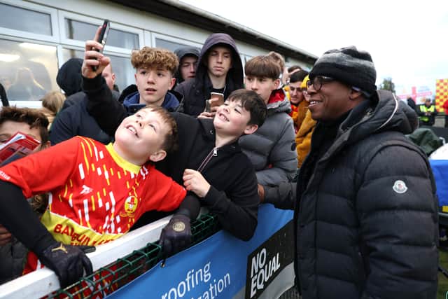 Wright was in a joyful mood and took selfies with fans before receiving the devastating news on Sunday afternoon. (Credit: Getty)