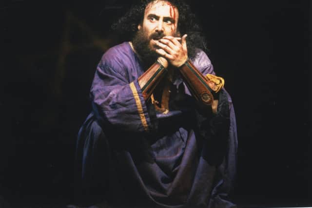 Sir Anthony Sher as Shylock in the Merchant of Venice. Credit: Reg Wilson/RSC
