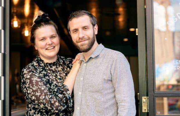 Mia Johansson and Bobby Hiddleston, the husband-and-wife team behind Swift bar. Credit: World’s 50 Best Bars/Swift