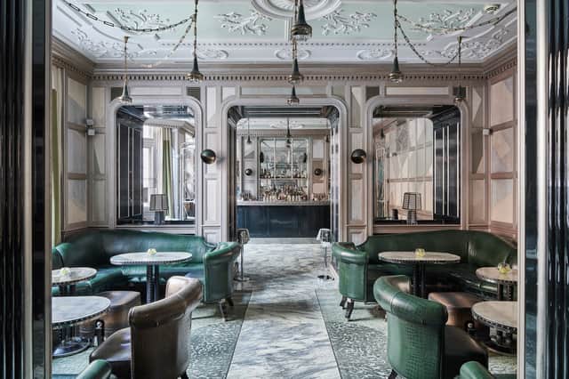 The stunning interior of the Connaught Bar. Credit: Connaught