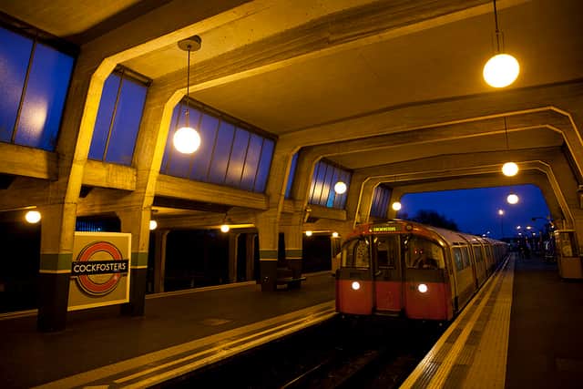 Cockfosters Undergound Station which lies at the end of the Piccadilly Line, the Tube line on which Darke carried out his perverted crimes. Credit: Dan Kitwood/Getty Images