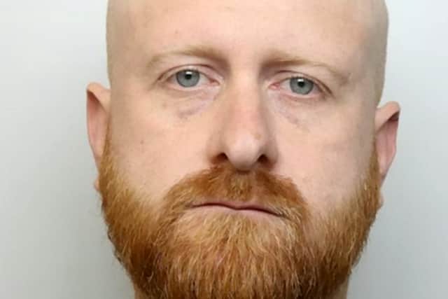 Nikki Darke, 37, went under the name ‘Public P***er’ and published clips on social media of him relieving himself on the seats and committing sex acts in front of other passengers on the London Underground. Credit: SWNS