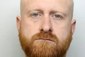 Nikki Darke, 37, went under the name ‘Public P***er’ and published clips on social media of him relieving himself on the seats and committing sex acts in front of other passengers on the London Underground. Credit: SWNS