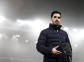 Mikel Arteta, Manager of Arsenal. (Photo by Naomi Baker/Getty Images)
