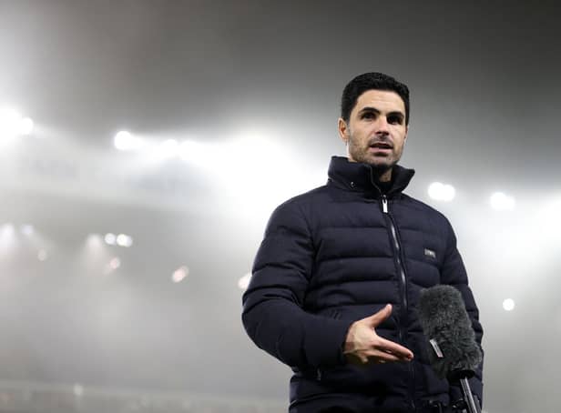 <p>Mikel Arteta, Manager of Arsenal. (Photo by Naomi Baker/Getty Images)</p>