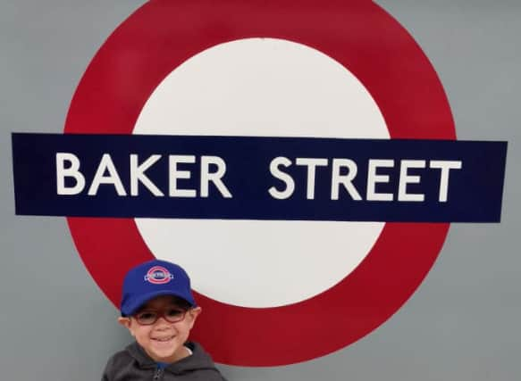 Meet the six-year-old London Underground superfan  who can recite every station on the map by heart and even has a Tube-themed bedroom. Photo: Sheina Vasudevan / SWNS